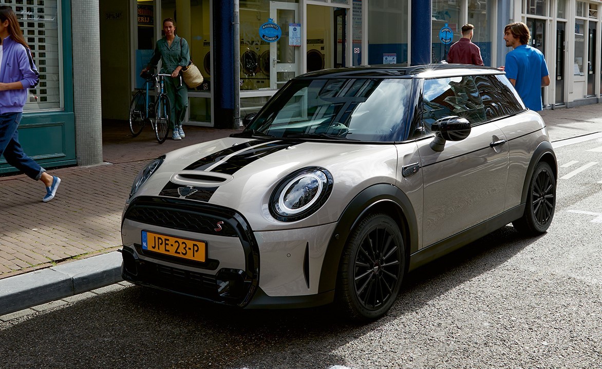 MINI 3-dverové – sivé a čierne – LED predné svetlomety